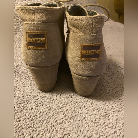 Tom’s Desert Wedge shoes sz 8 - Picture 8 of 8